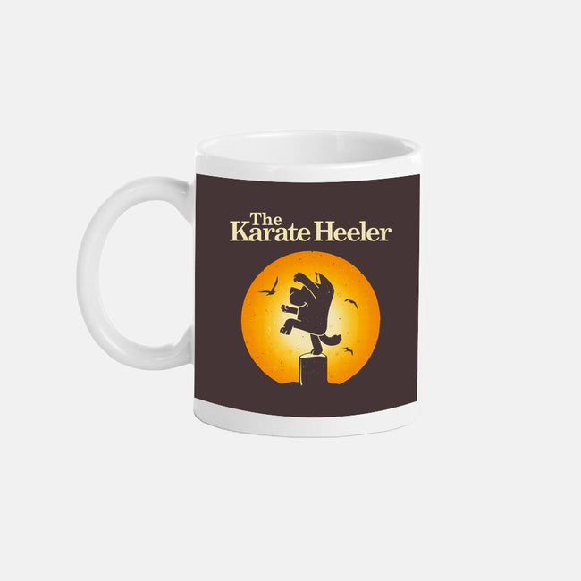 The Karate Heeler-None-Mug-Drinkware-retrodivision