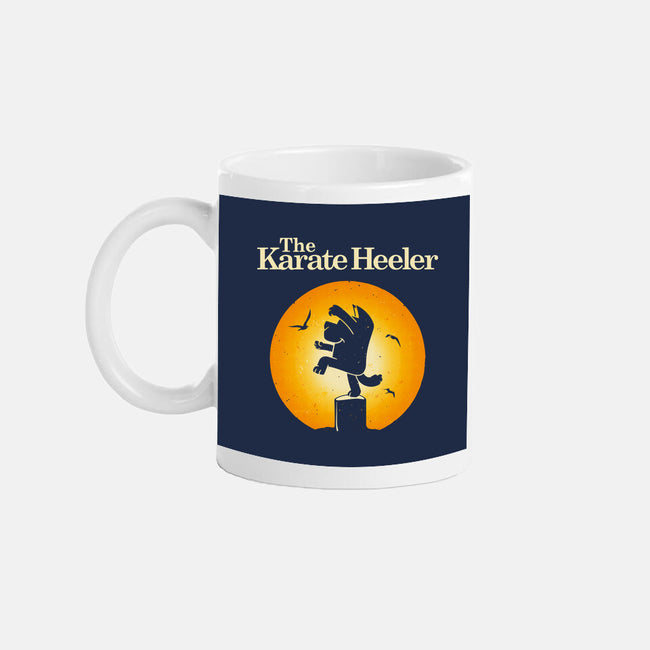 The Karate Heeler-None-Mug-Drinkware-retrodivision