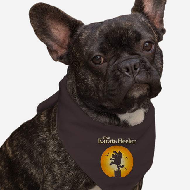 The Karate Heeler-Dog-Bandana-Pet Collar-retrodivision