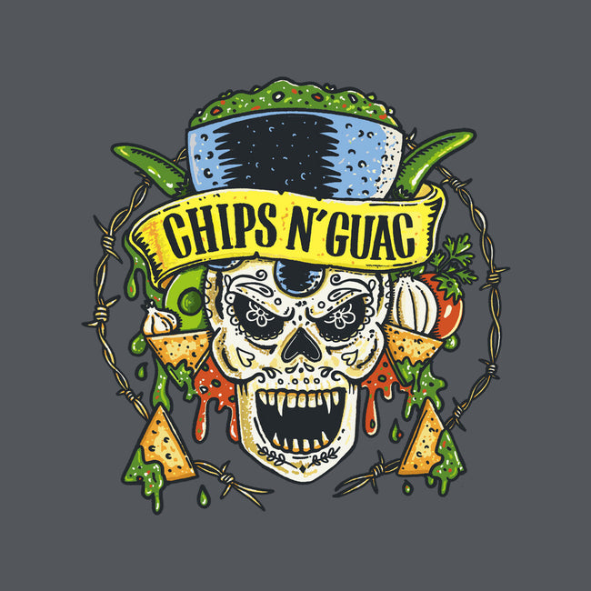 Chips N Guac-Womens-Fitted-Tee-Wenceslao A Romero