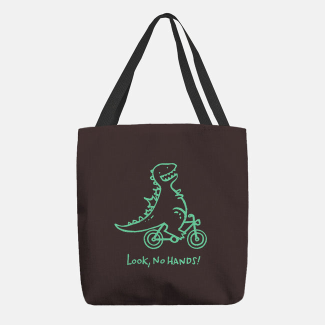 Look No Hands-None-Basic Tote-Bag-Wenceslao A Romero