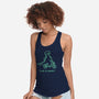 Look No Hands-Womens-Racerback-Tank-Wenceslao A Romero