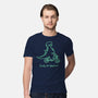 Look No Hands-Mens-Premium-Tee-Wenceslao A Romero