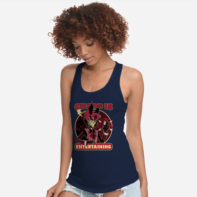 Radio Demon Entertainment-Womens-Racerback-Tank-Studio Mootant