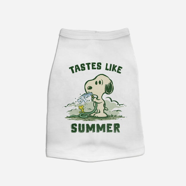 Tastes Like Summer-Dog-Basic-Pet Tank-kg07