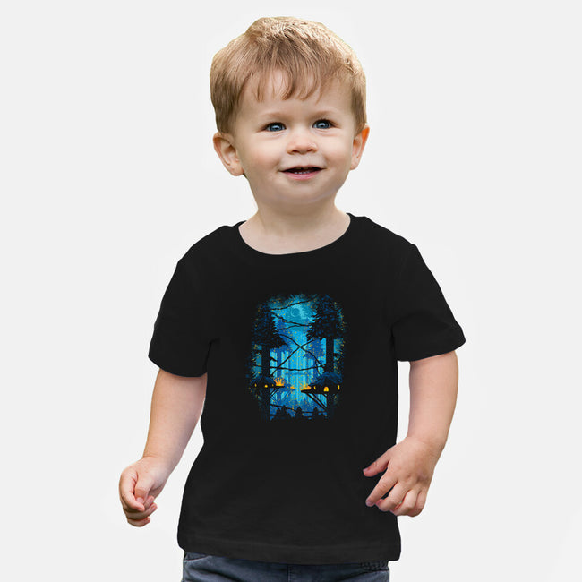 Ewok Village-Baby-Basic-Tee-dalethesk8er