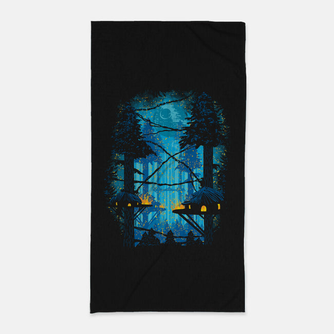 Ewok Village-None-Beach-Towel-dalethesk8er