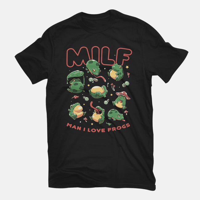 Man I Love Frogs-Mens-Premium-Tee-koalastudio