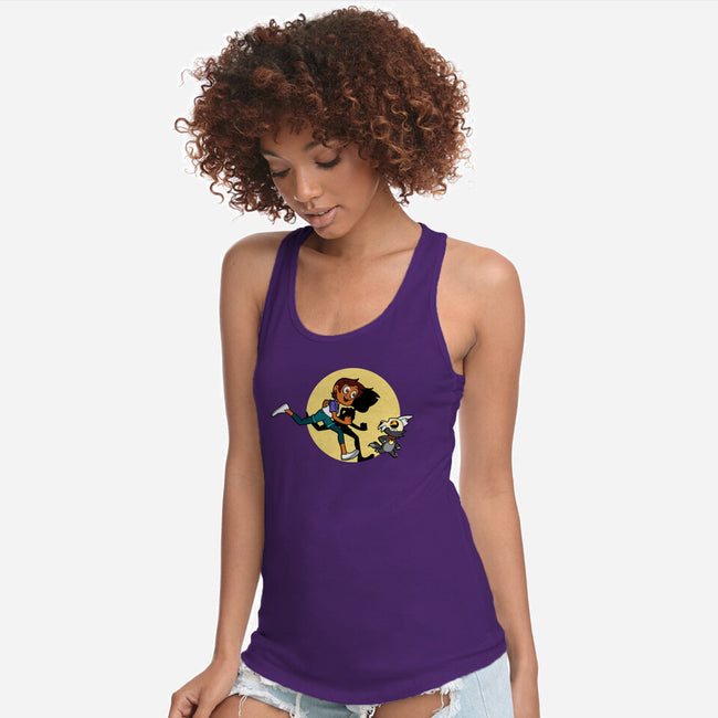 The Adventures Of Luz-Womens-Racerback-Tank-jasesa