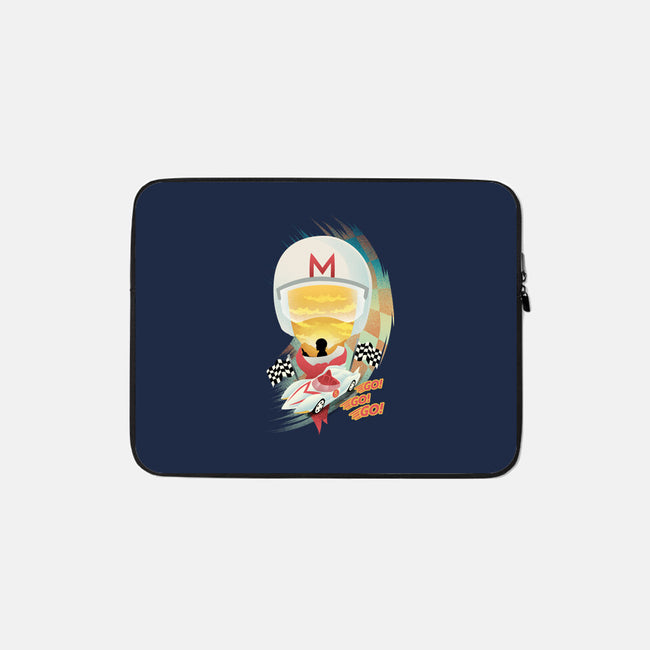 Go Racer-None-Zippered-Laptop Sleeve-dandingeroz