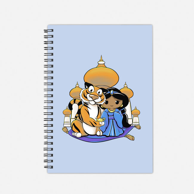 Kokeshi Arabian Princess-None-Dot Grid-Notebook-ellr