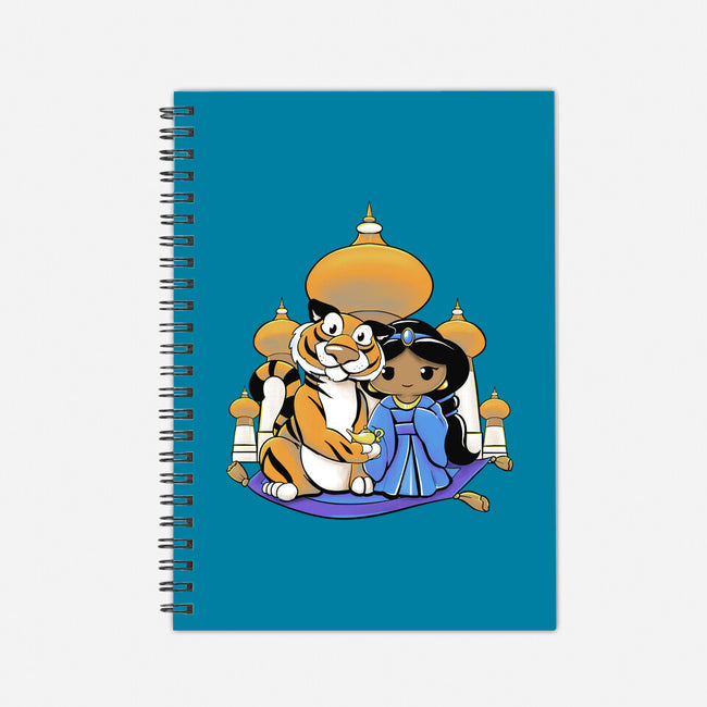 Kokeshi Arabian Princess-None-Dot Grid-Notebook-ellr