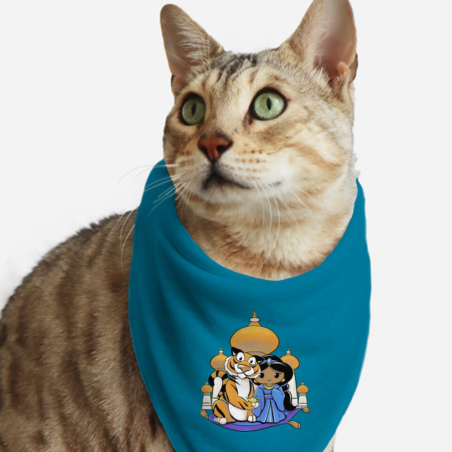 Kokeshi Arabian Princess-Cat-Bandana-Pet Collar-ellr