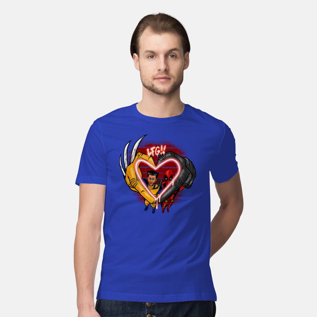 Love In Crime-Mens-Premium-Tee-spoilerinc