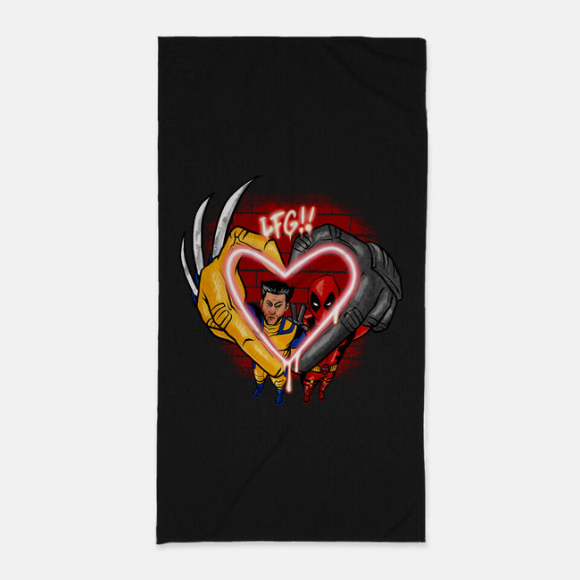 Love In Crime-None-Beach-Towel-spoilerinc