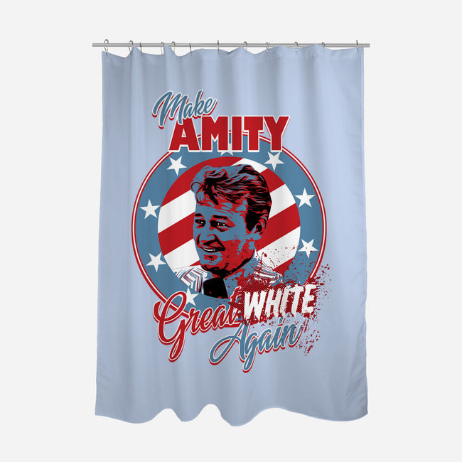 Make Amity Great Again-None-Polyester-Shower Curtain-Tronyx79