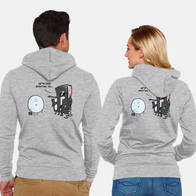 Getting Old-Unisex-Zip-Up-Sweatshirt-Gamma-Ray