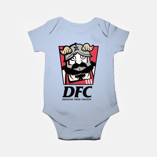 Dungeon Fried Chicken-Baby-Basic-Onesie-Eilex Design