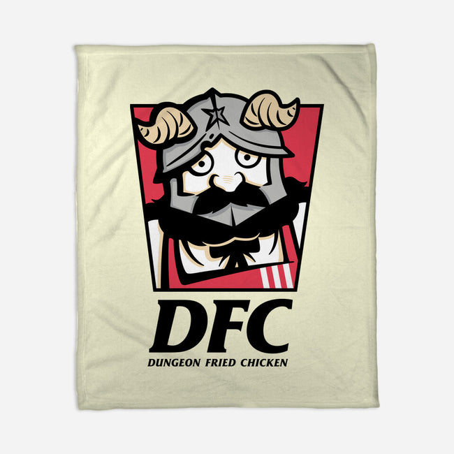 Dungeon Fried Chicken-None-Fleece-Blanket-Eilex Design