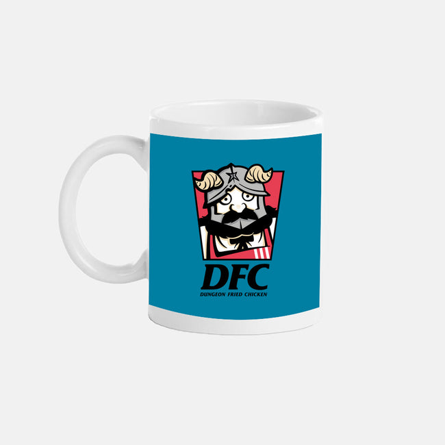 Dungeon Fried Chicken-None-Mug-Drinkware-Eilex Design