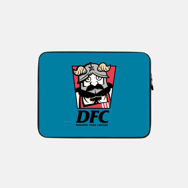 Dungeon Fried Chicken-None-Zippered-Laptop Sleeve-Eilex Design