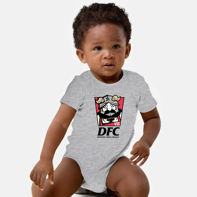 Dungeon Fried Chicken-Baby-Basic-Onesie-Eilex Design