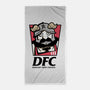 Dungeon Fried Chicken-None-Beach-Towel-Eilex Design