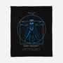 Vitruvian Helmet-None-Fleece-Blanket-daobiwan