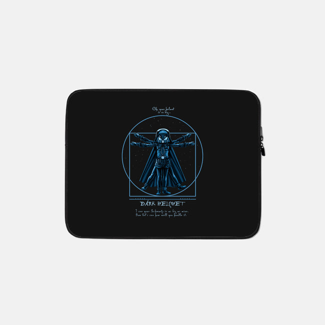 Vitruvian Helmet-None-Zippered-Laptop Sleeve-daobiwan