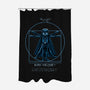 Vitruvian Helmet-None-Polyester-Shower Curtain-daobiwan