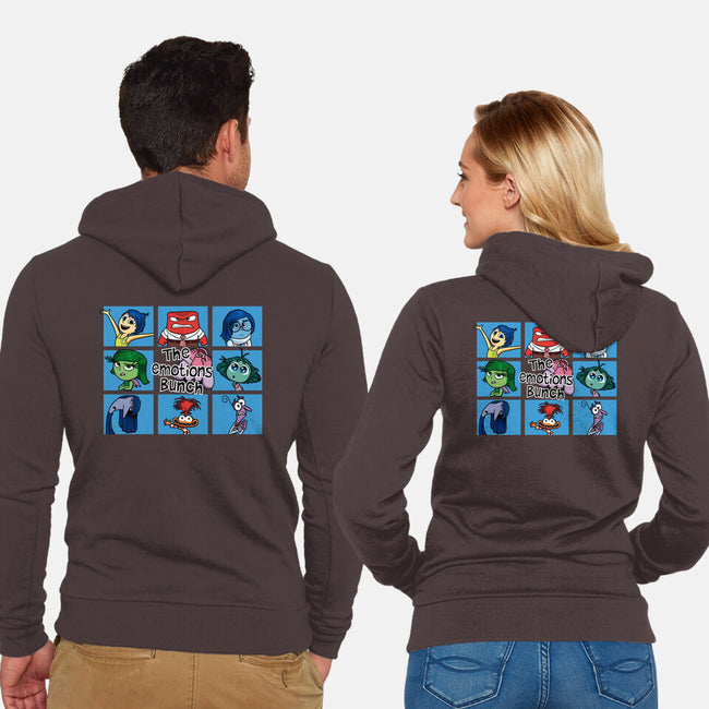 The Emotions Bunch-Unisex-Zip-Up-Sweatshirt-jasesa