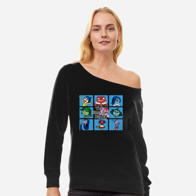 The Emotions Bunch-Womens-Off Shoulder-Sweatshirt-jasesa