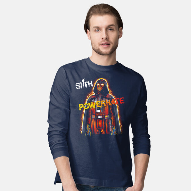 Powerhate-Mens-Long Sleeved-Tee-CappO