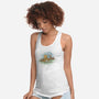 Wookiee The Pooh-Womens-Racerback-Tank-kg07