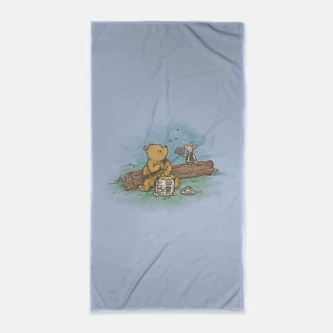 Wookiee The Pooh-None-Beach-Towel-kg07