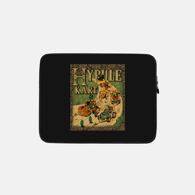 Hyrule Kart-None-Zippered-Laptop Sleeve-Adrian Filmore