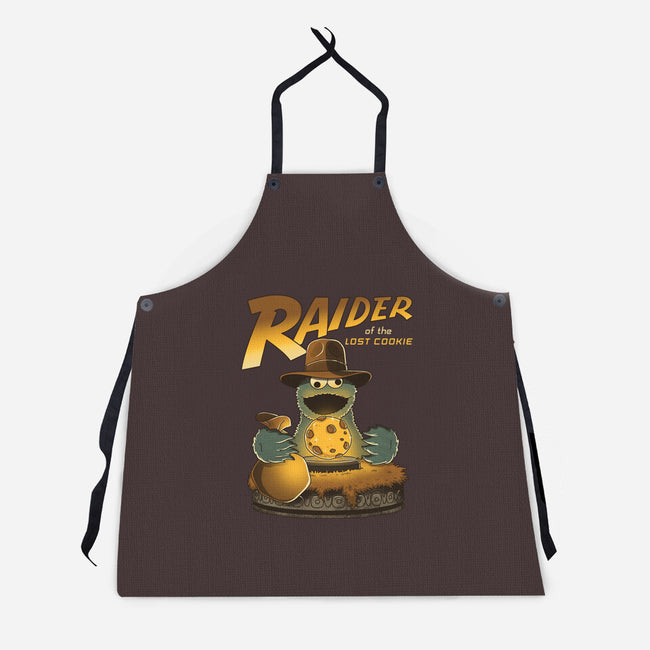 Raider Of The Lost Cookie-Unisex-Kitchen-Apron-retrodivision