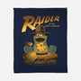 Raider Of The Lost Cookie-None-Fleece-Blanket-retrodivision