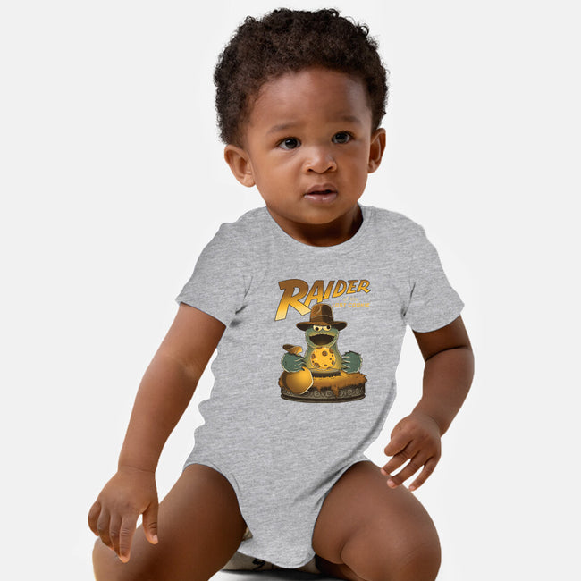 Raider Of The Lost Cookie-Baby-Basic-Onesie-retrodivision