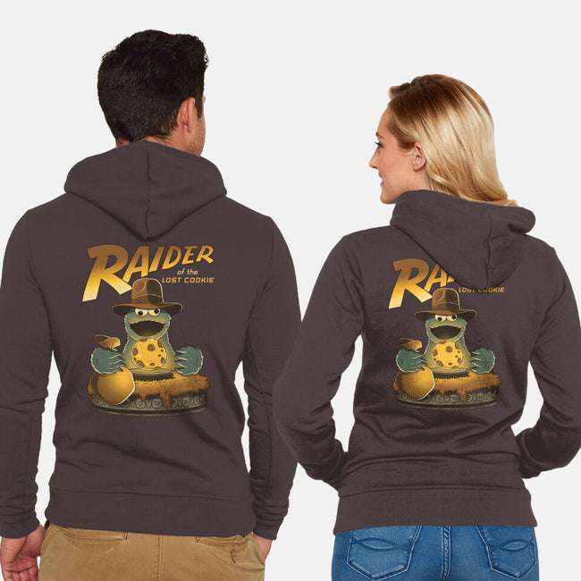 Raider Of The Lost Cookie-Unisex-Zip-Up-Sweatshirt-retrodivision