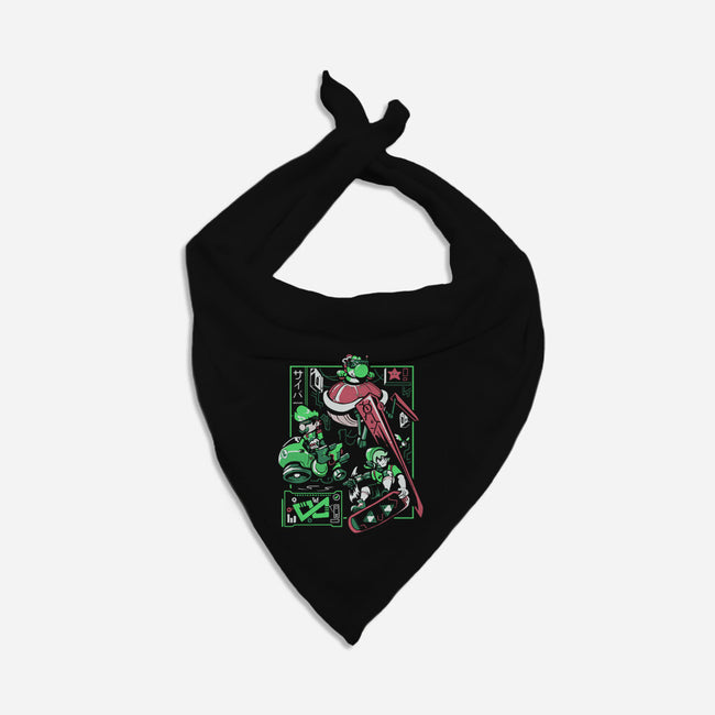 Cyber City Rush-Cat-Bandana-Pet Collar-Heyra Vieira