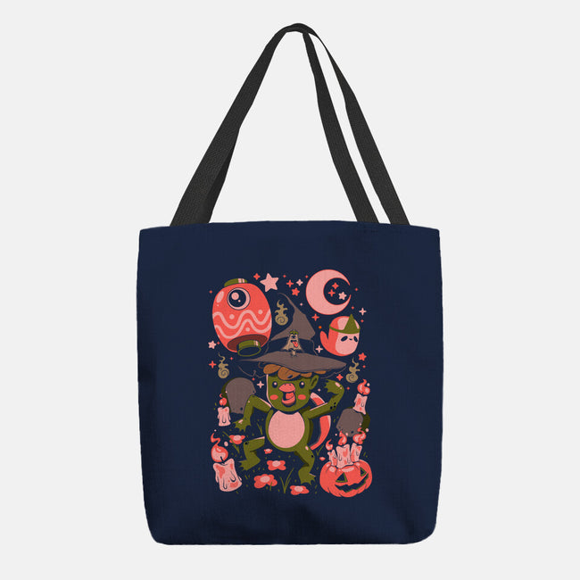 Halloween Kappa Party-None-Basic Tote-Bag-ilustrata