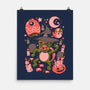 Halloween Kappa Party-None-Matte-Poster-ilustrata