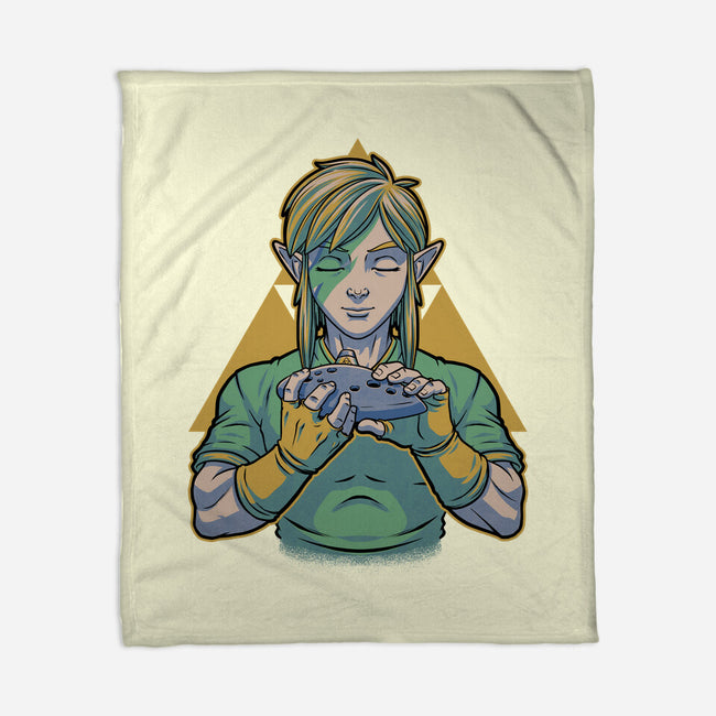 Glam Rock Elf-None-Fleece-Blanket-Studio Mootant