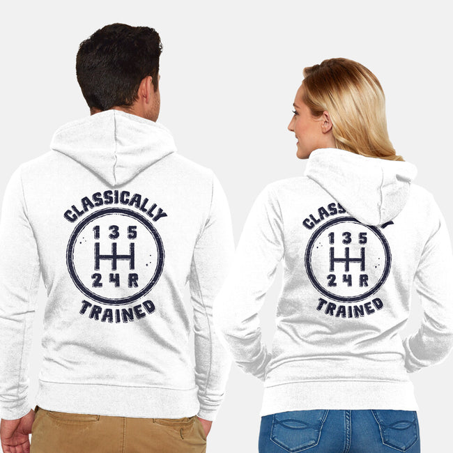 Classically Trained Driver-Unisex-Zip-Up-Sweatshirt-kg07