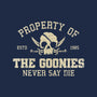 Property Of The Goonies-Mens-Basic-Tee-kg07