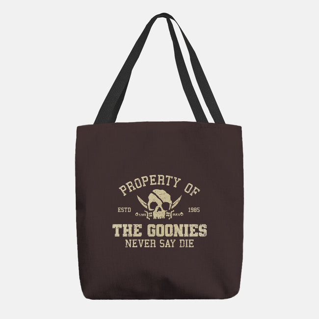 Property Of The Goonies-None-Basic Tote-Bag-kg07