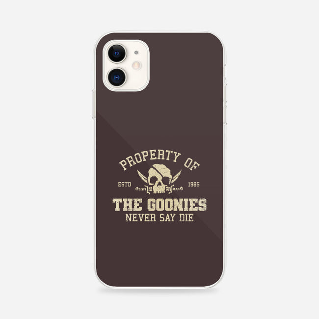 Property Of The Goonies-iPhone-Snap-Phone Case-kg07