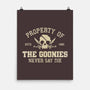 Property Of The Goonies-None-Matte-Poster-kg07