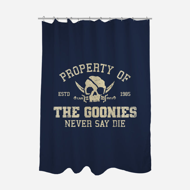 Property Of The Goonies-None-Polyester-Shower Curtain-kg07